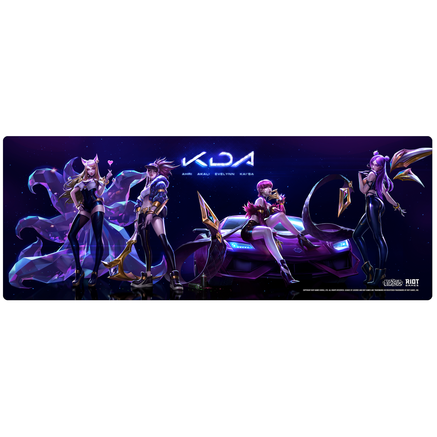 K/DA XLマウスパッド(スプラッシュアートエディション)
