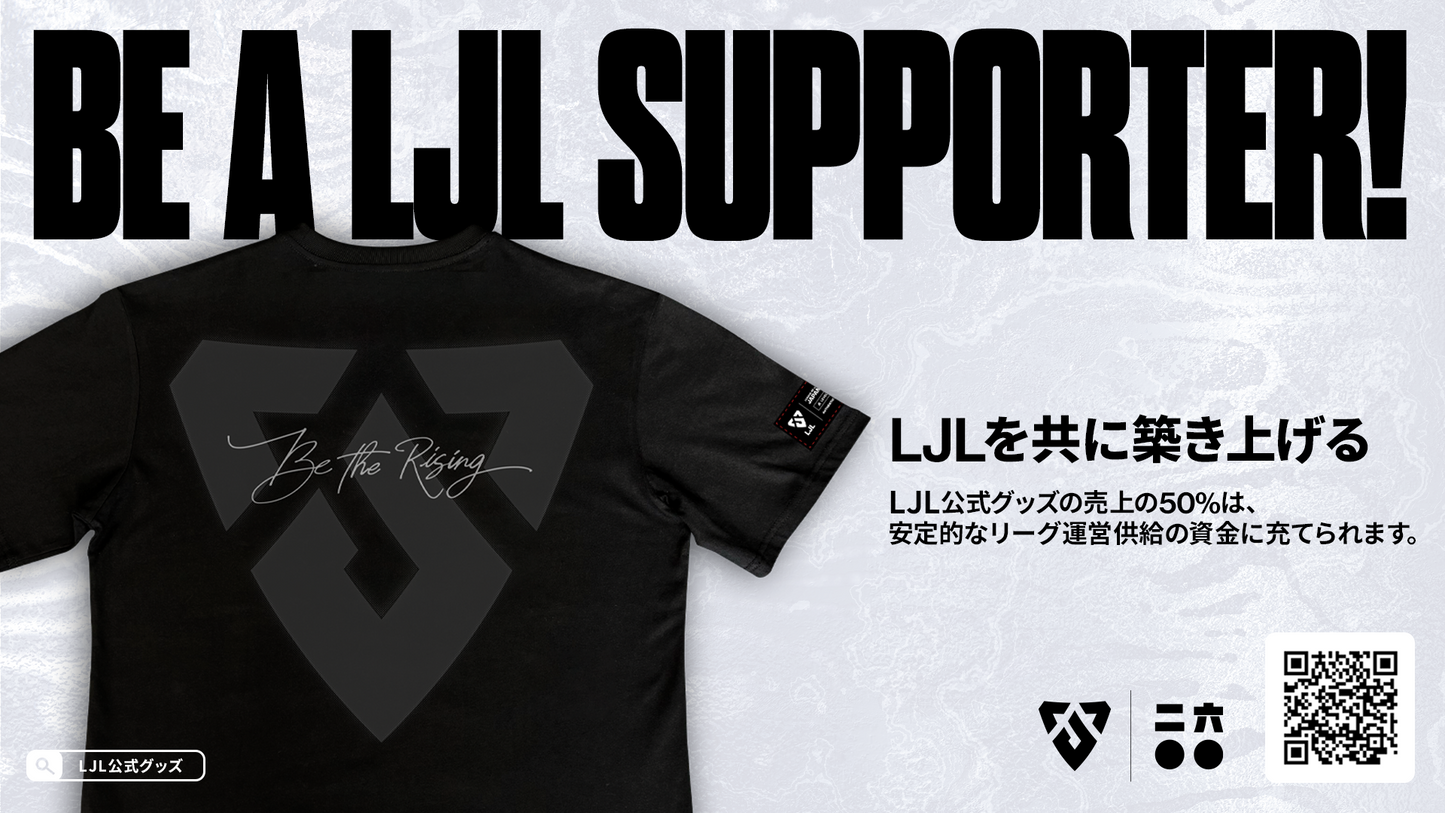 LJL Tシャツ【BE THE RISING】