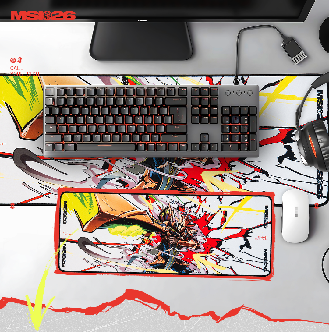 MSI 2026 XL デスクマット