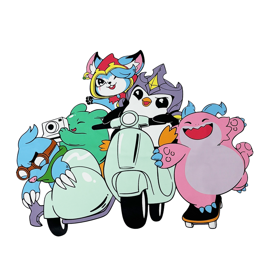 TFT リトルレジェンド スクアッド Tシャツ