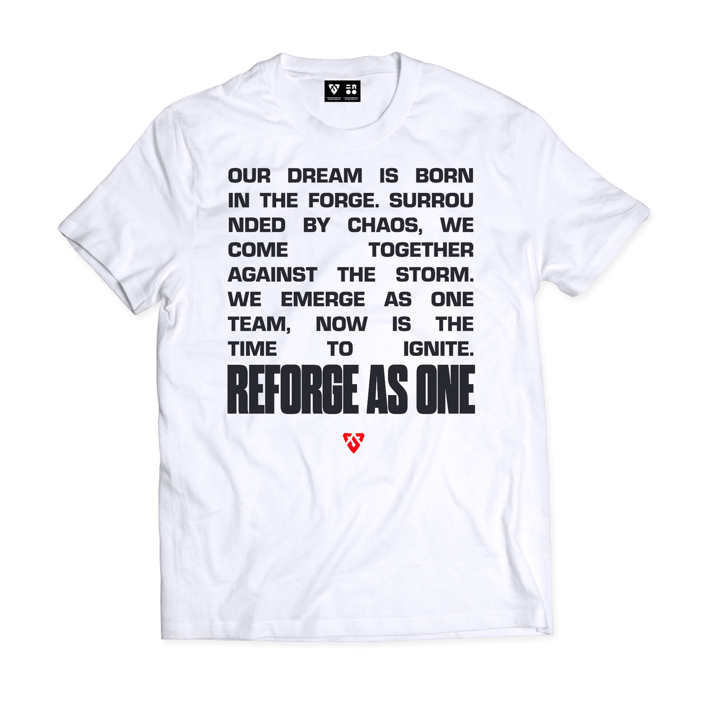 LJL Tシャツ【FORGE】 ホワイト