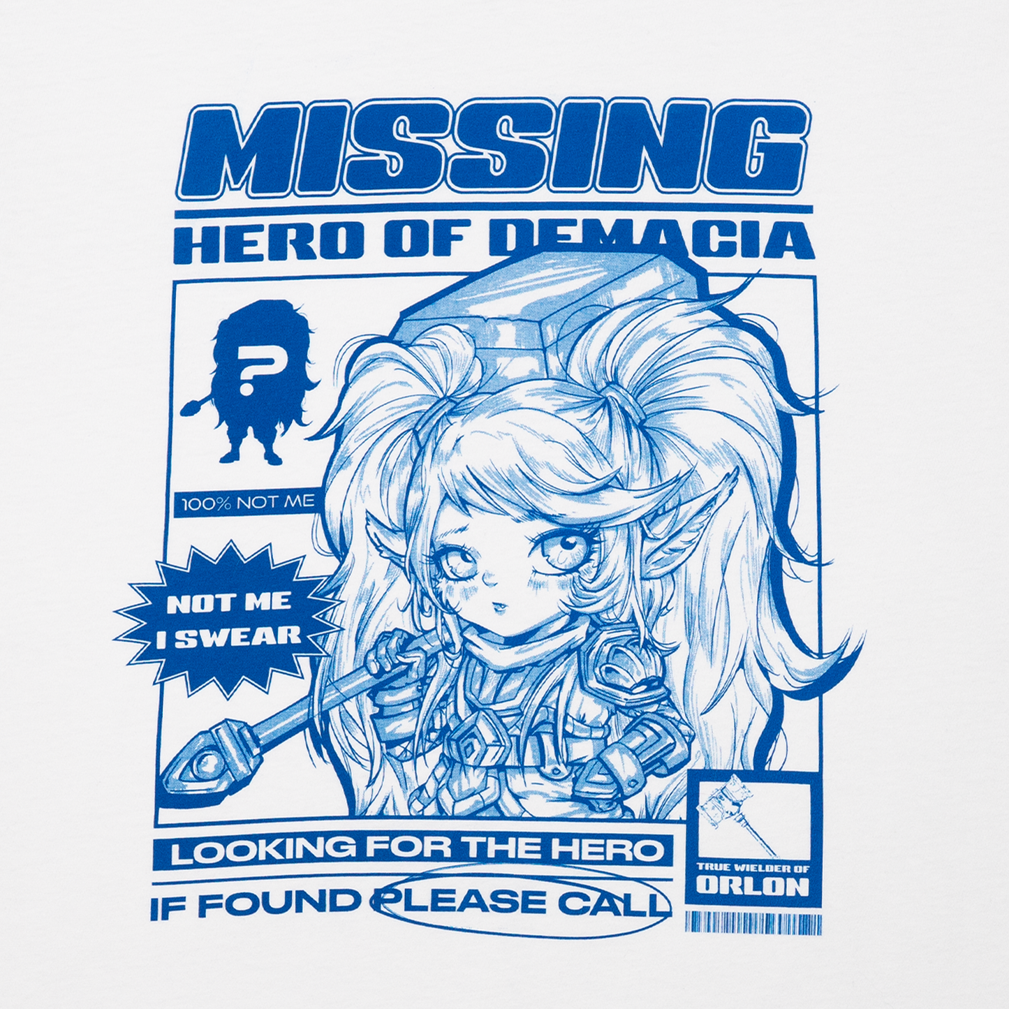 ポッピー Missing Hero Tシャツ