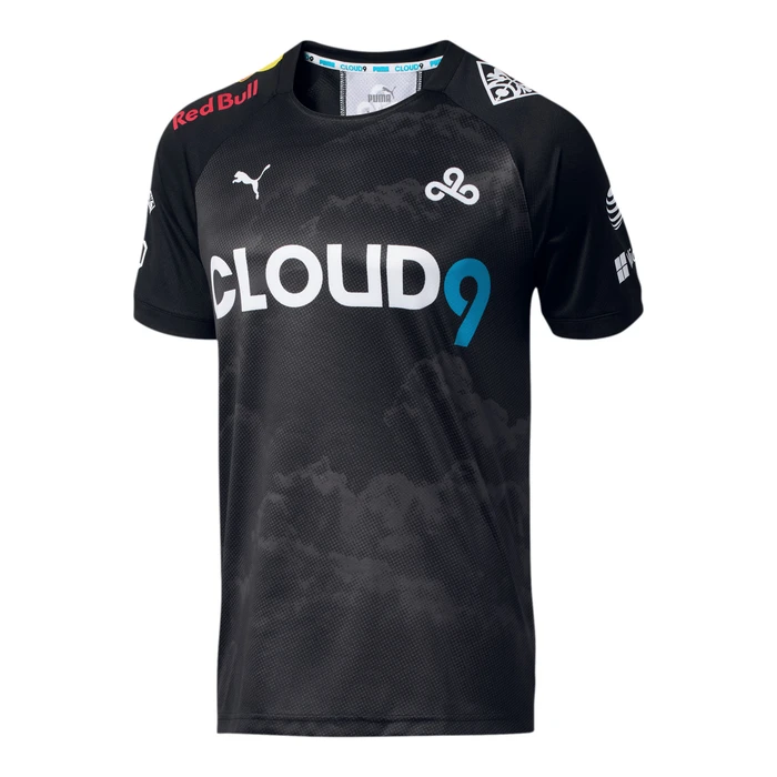 [Puma x Cloud9] 2020 Men's Player Jersey (Black)