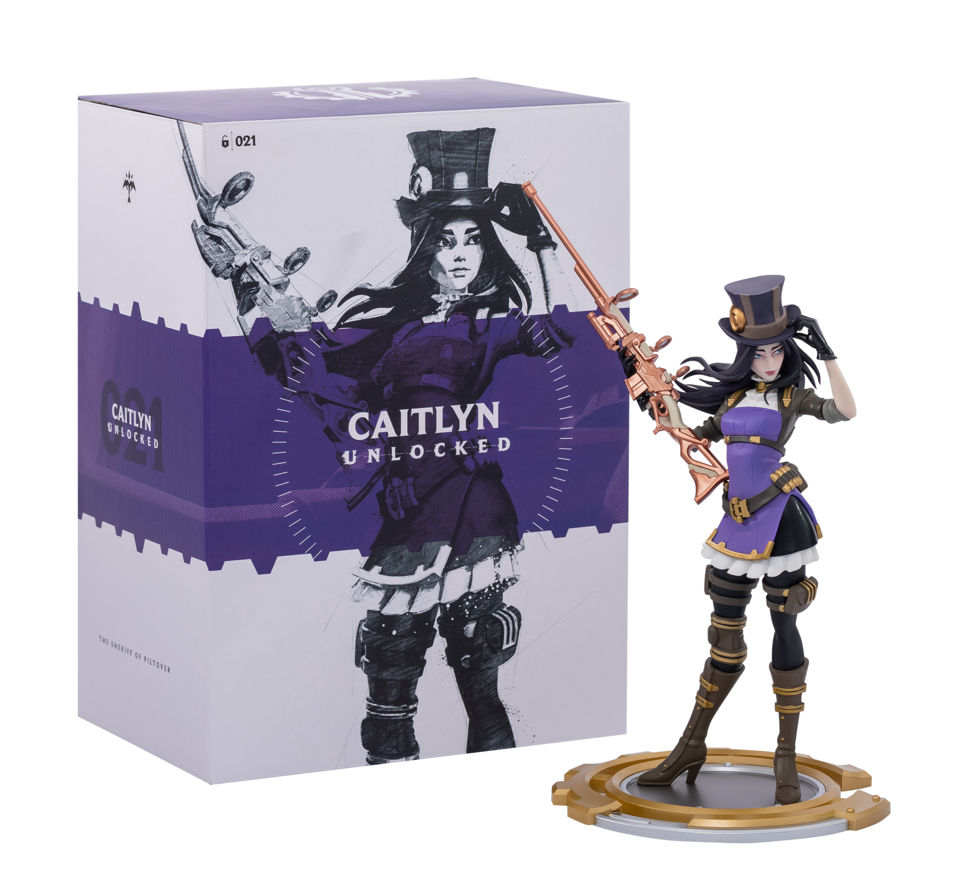 Caitlyn UNLOCKED Statue｜League of Legends Official Store Japan