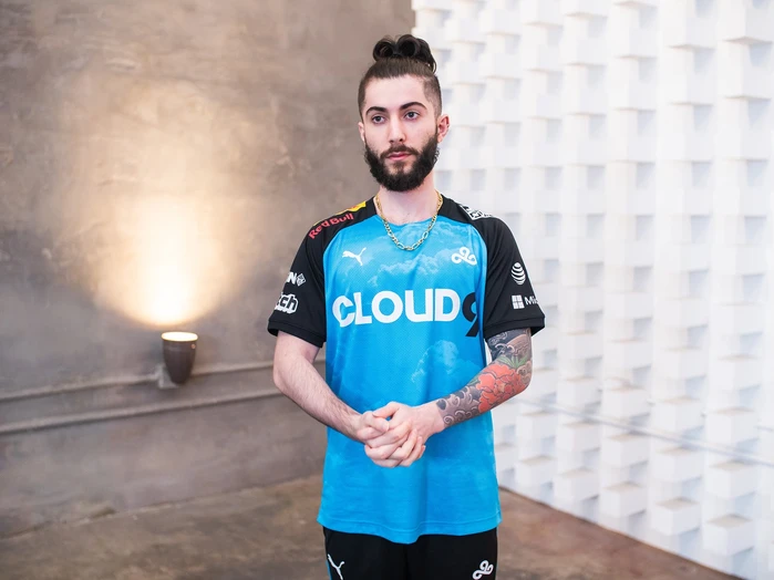 [Puma x Cloud9] 2020 Men's Player Jersey (Blue)