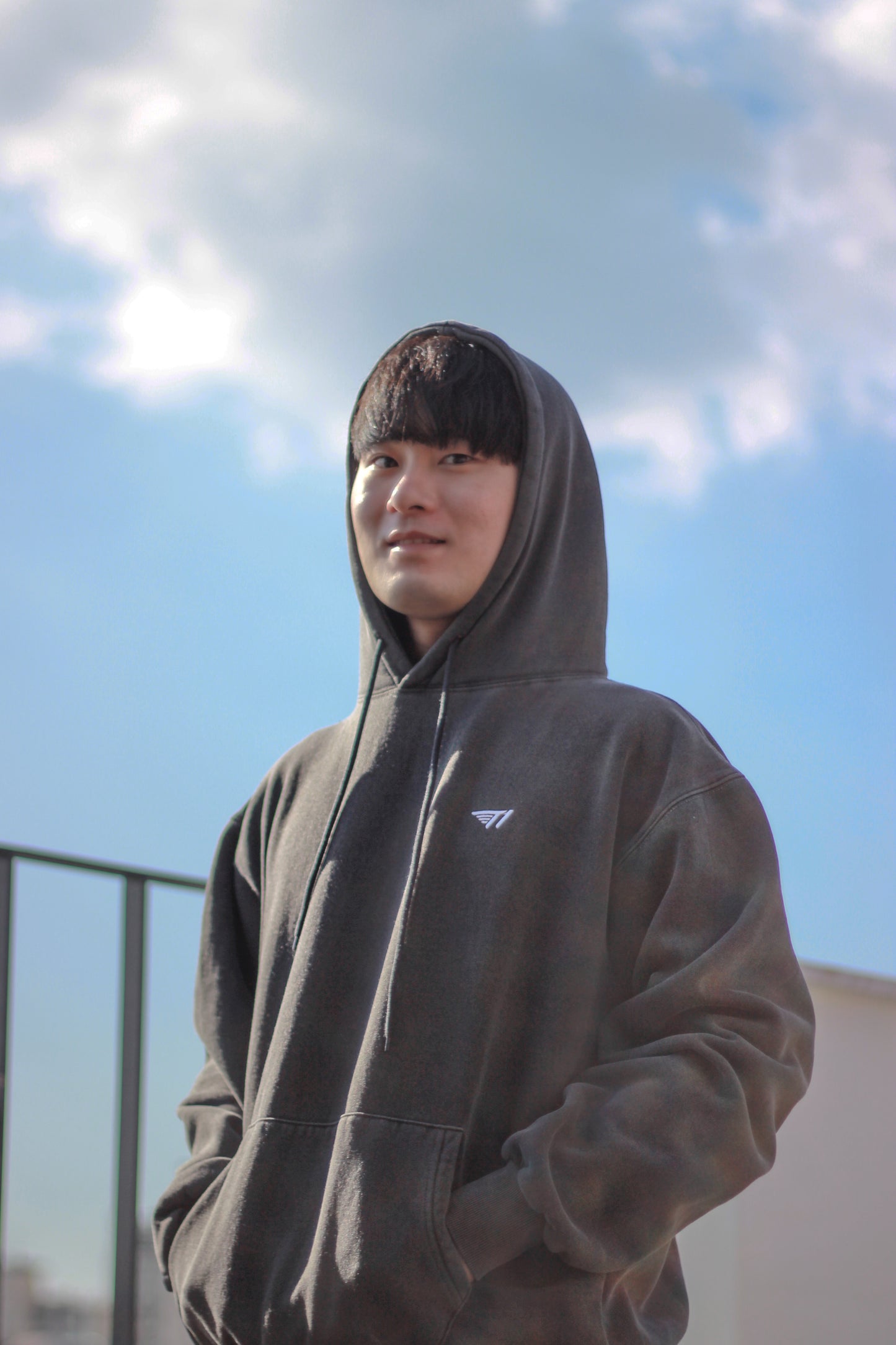 2022 T1 Washing   Charcoal Hoodie (FW)