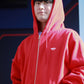 2022 T1 Red Zip-Up Hoodie