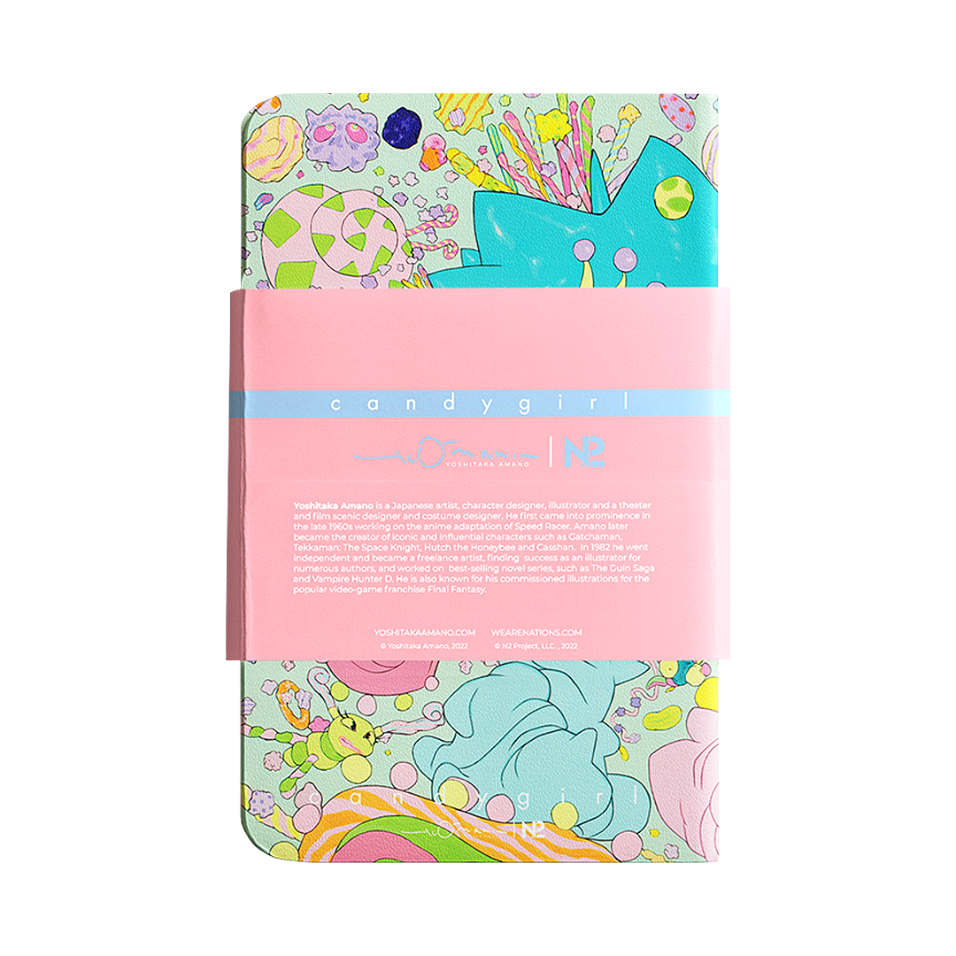 [N2 x Yoshitaka Amano] Candy Girl Pocket Sketchbook