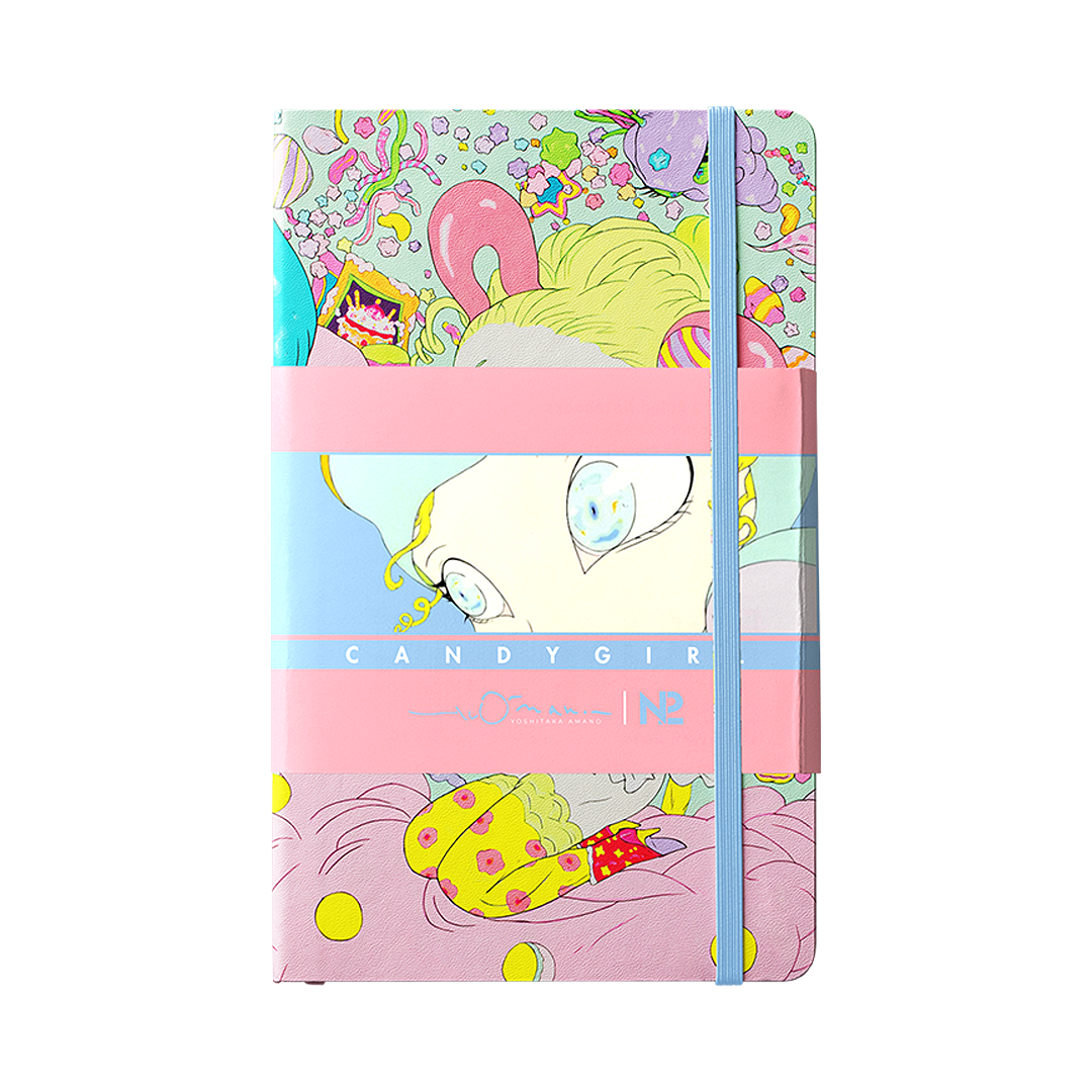 [N2 x Yoshitaka Amano] Candy Girl Pocket Sketchbook