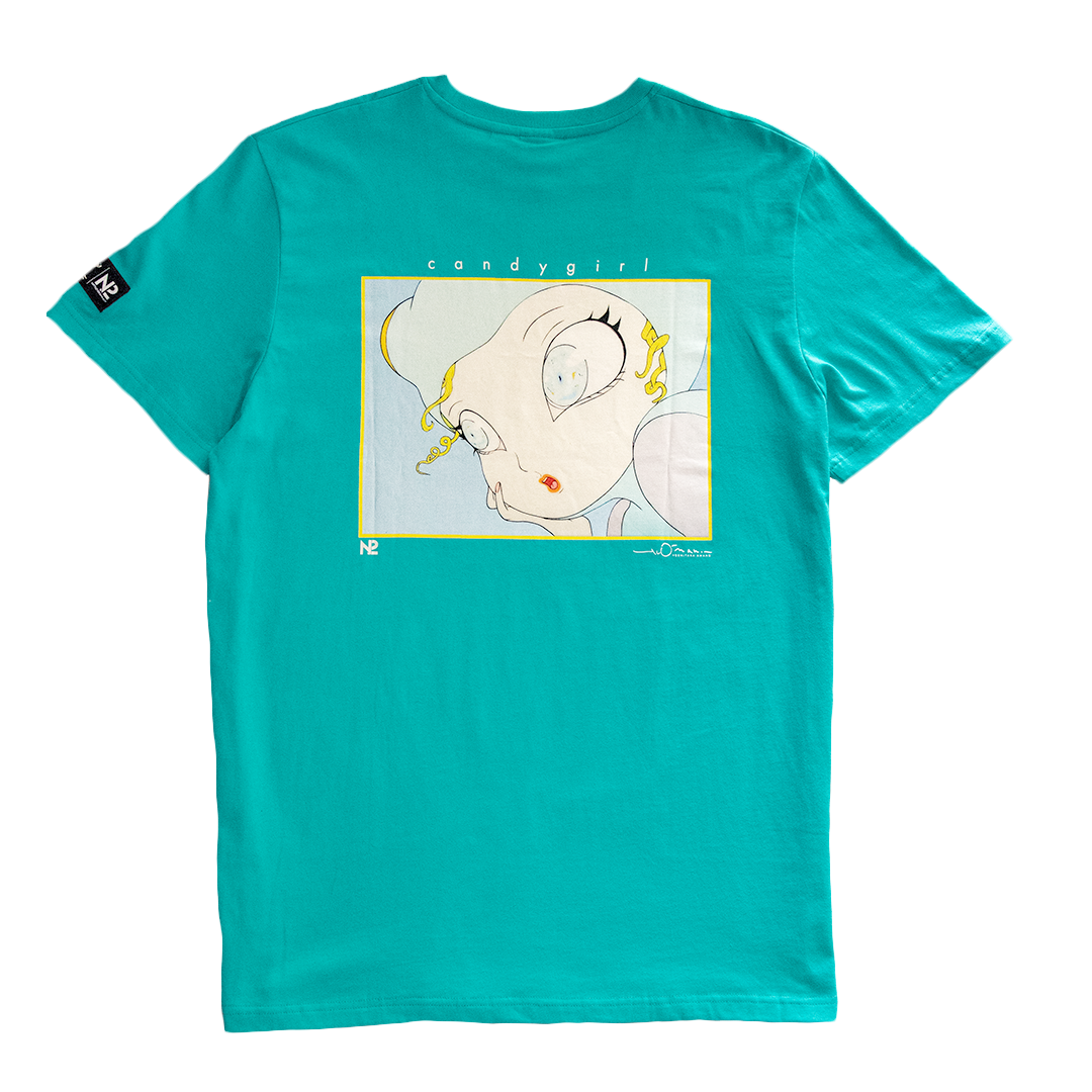 [N2 x Yoshitaka Amano] Candy Girl T-shirt
