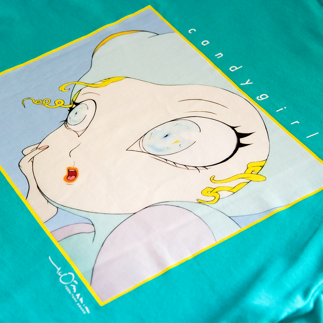 [N2 x Yoshitaka Amano] Candy Girl T-shirt