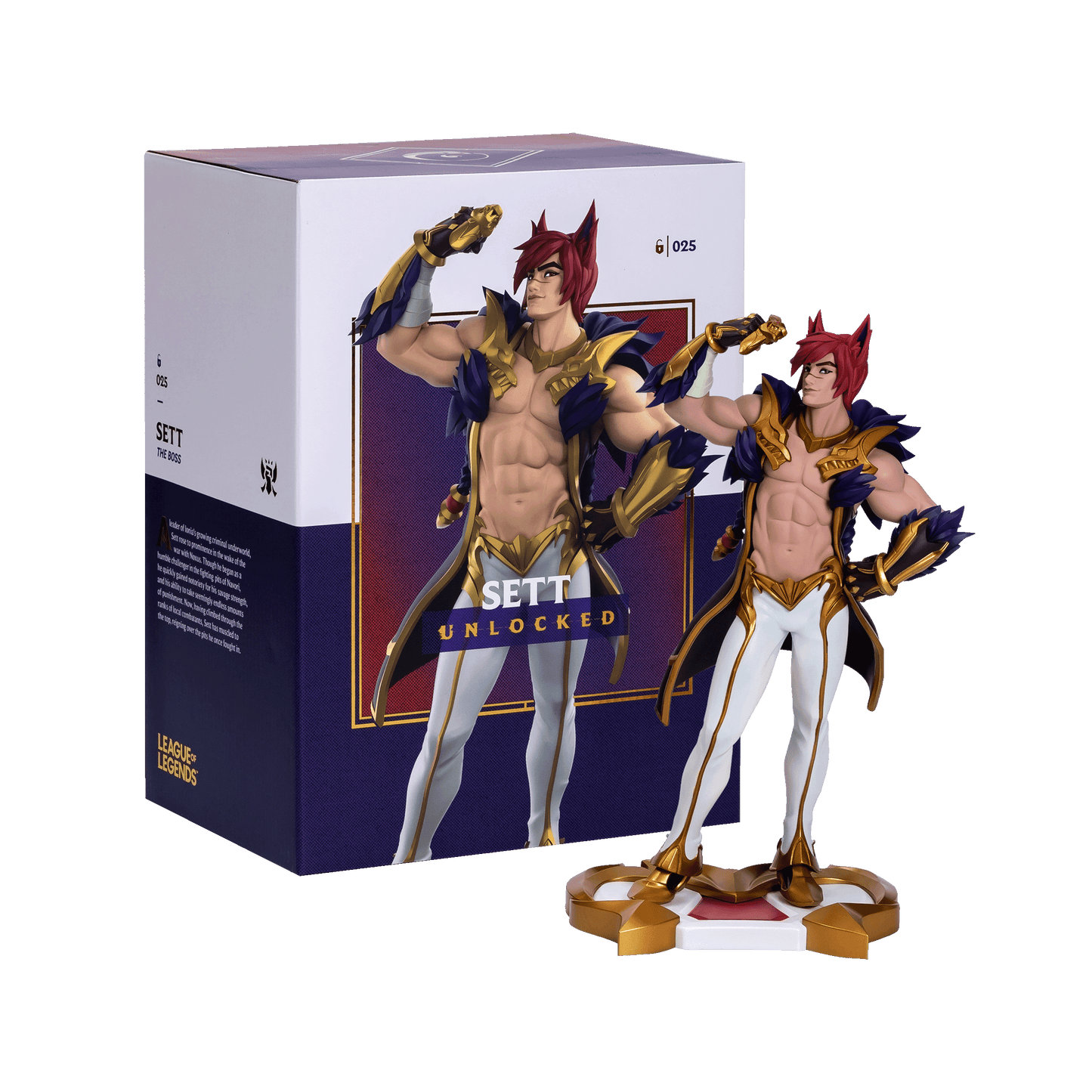 Sett UNLOCKED Statue｜League of Legends Official Store Japan
